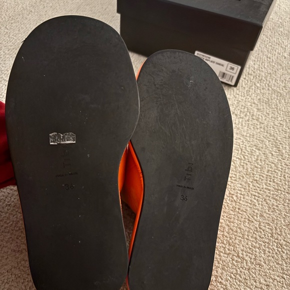 Tibi “Beryen” Slide Sandals